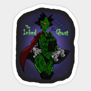 The Inked Ghost Sticker